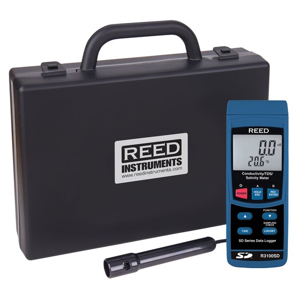 REED Data Logging Conductivity/TDS/Salinity Meter